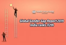 Global Gender Gap Report 2019 – India ranks 112th UPSC