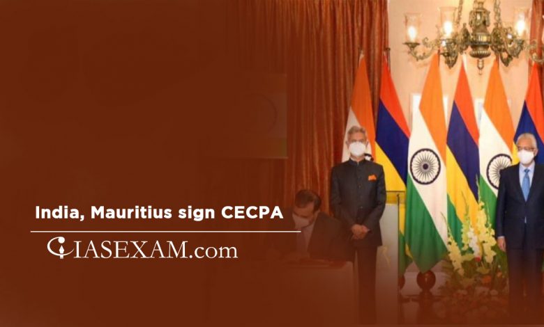 India, Mauritius sign CECPA UPSC