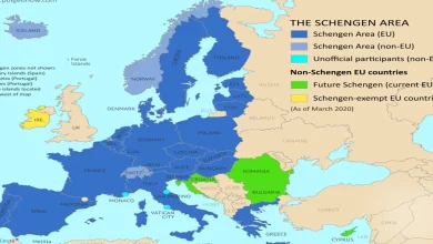 Schengen Area in Europe UPSC