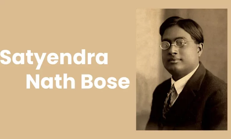Contribution of Satyendra Nath Bose UPSC