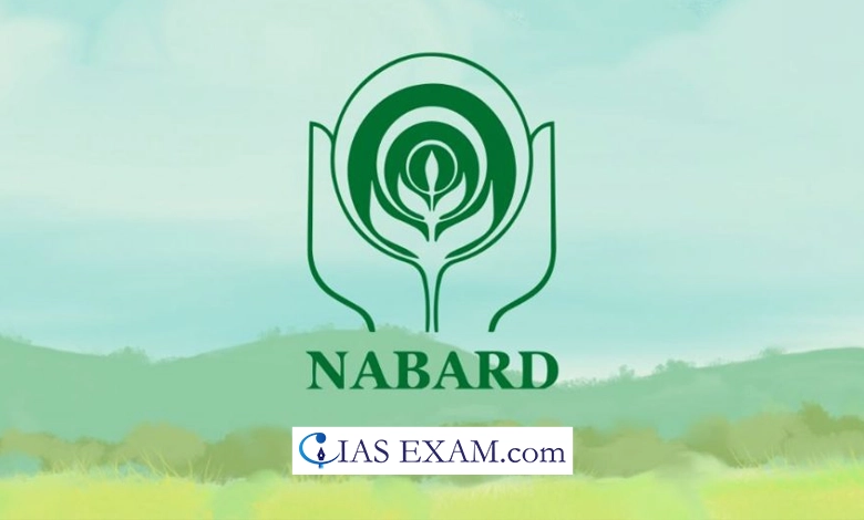 Green financing of NABARD UPSC
