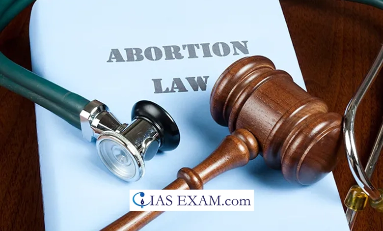 India’s Law on Abortion UPSC