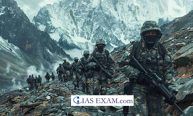 New Army division with a focus on eastern Ladakh UPSC