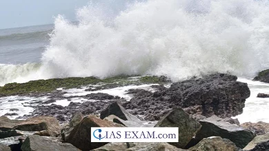 Swell waves impact on coastal regions UPSC