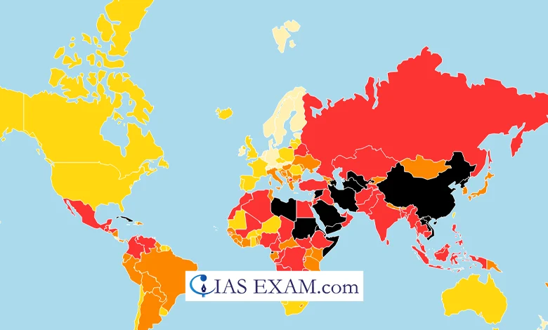 World Press Freedom Index (2024) UPSC