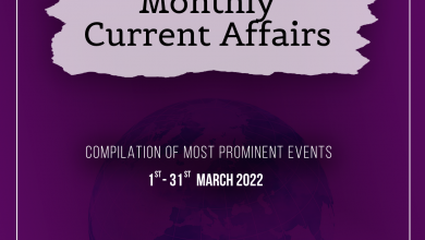 Monthly Current Affairs Magazine – March UPSC